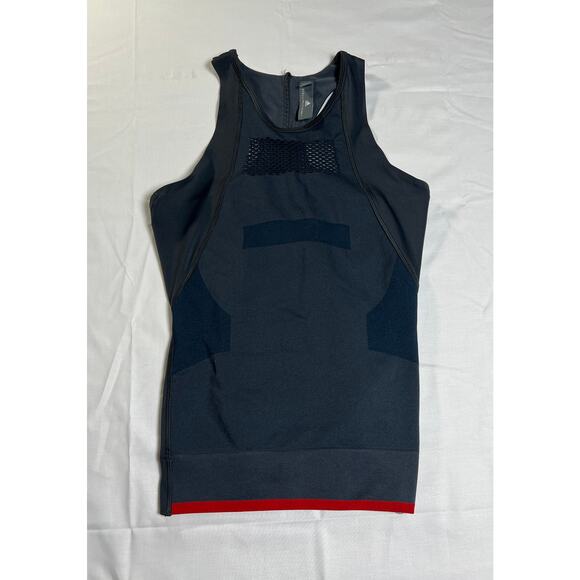 Adidas Stella McCartney Women's Black &  Navy Tank, Size Small, Excellent Cond. - Picture 2 of 6